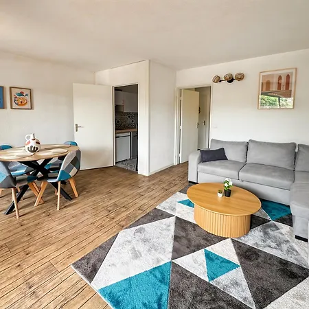 L'escale Arcachonnaise - T3 - 6 Couchages - Wifi- Parking Prive Gratuit - Plages Commerces A Pied Apartment