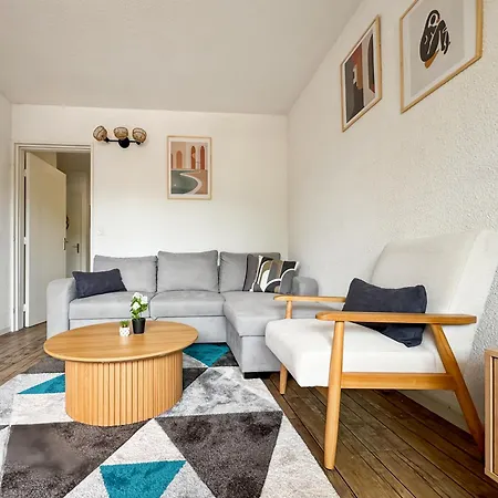 L'escale Arcachonnaise - T3 - 6 Couchages - Wifi- Parking Prive Gratuit - Plages Commerces A Pied شقة *
