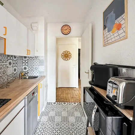 Lägenhet L'escale Arcachonnaise - T3 - 6 Couchages - Wifi- Parking Prive Gratuit - Plages Commerces A Pied *